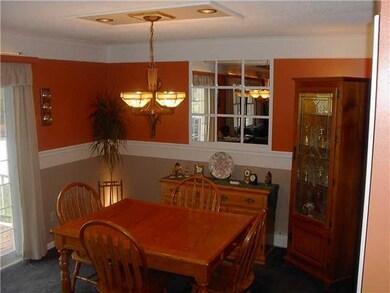 Dining Room sliders to large deck