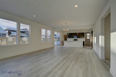 Open floorplan with lots of natural light