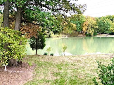 Lake view from back deck of the property