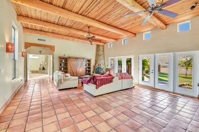 ENTERTAINING AREA WITH FIREPLACE