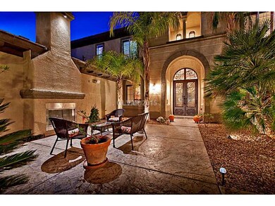 Facade/Exterior Front. Huge Courtyard features fir