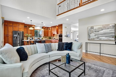 Open concept main living space