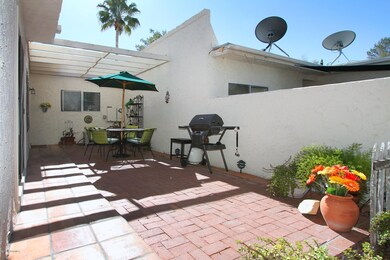 Private brick patio!