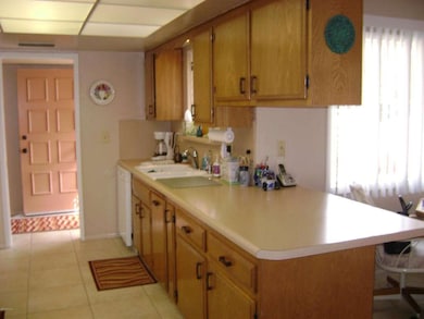 Kithen from dining room