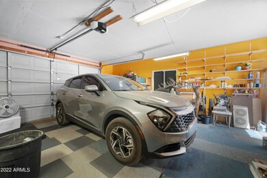 And a garage!