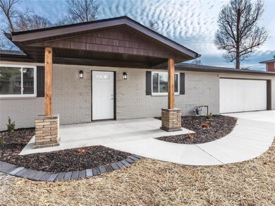 Stylish Covered Front Porch