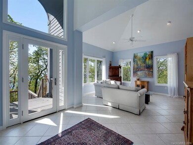Bright entry and living room