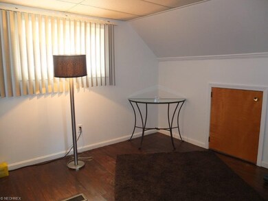 Bedroom 2 with pine hardwood floor on the 2nd leve