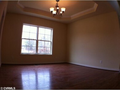 Dining Room - Tray Ceiling-Hardwood Floors