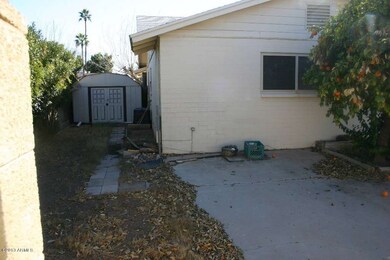 East side yard
