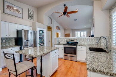 Gourmet Kitchen with Granite Countertops