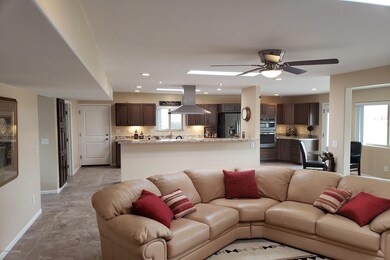 Family Room toward Gourmet Kitchen