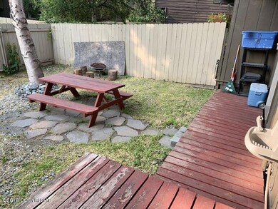 Picnic table on pavers