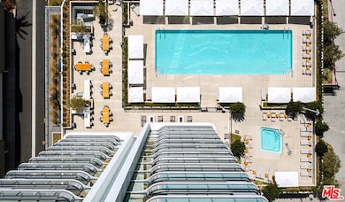 Pool and Spa Aerial View