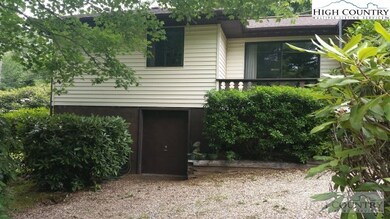 Golf cart garage: Front deck off living room and l