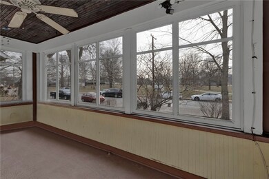 Screened porch.