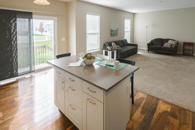 Hoffman Trace kitchen island into family
