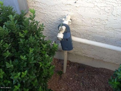 Lockbox on Hose Bib