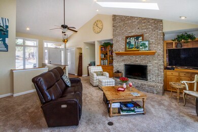 Brick Gas Fireplace