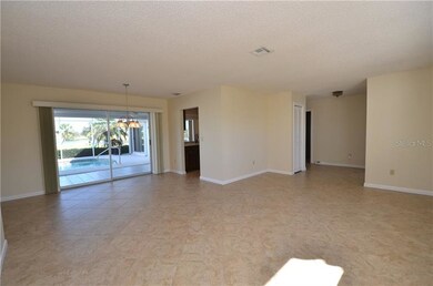 Ceramic tile floors throughout with sliders to the