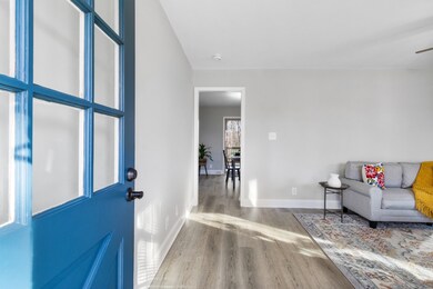 All laminate flooring and tile in the bathrooms and large laundry room!