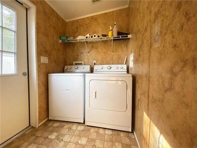 Dedicated Laundry Room with Full Size Washer & Dry