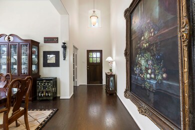 Rich hardwood floors.