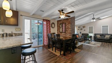 kitchen and dining