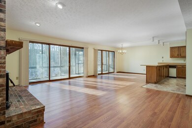 living and dining room from entry