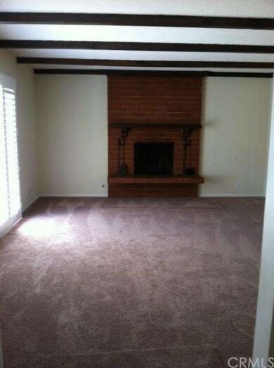 Fireplace with Brick Fireplace