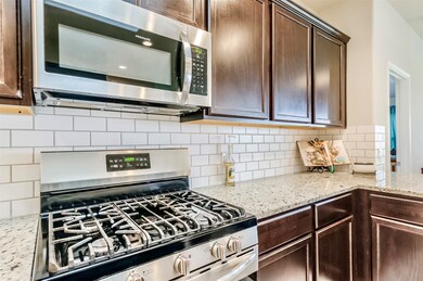 Stainless Steel Gas Stove with Matching Built In Microwave