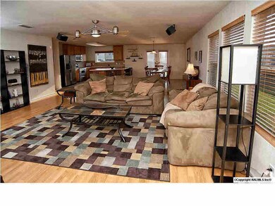 The bright open floor plan is great for entertaining friends and family