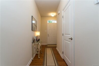 FOYER WITH HARDWOODS
