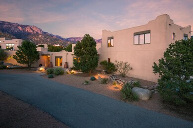 Front of Home at Sunset