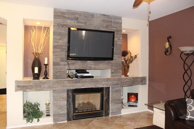 J Closeup entertainment center