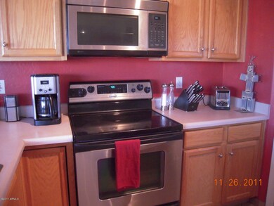 Stainless Steel Stove and Microwave