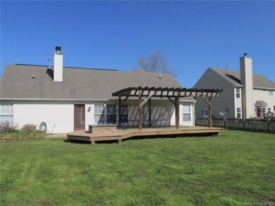 Back of House w/Deck