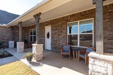 View of patio featuring a porch