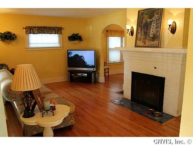 Living Room Spacious Living Room w/ gleaming hardw