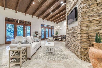 TV Area Open to Kitchen