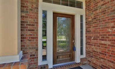 Gorgeous, Beveled Glass Front Door.