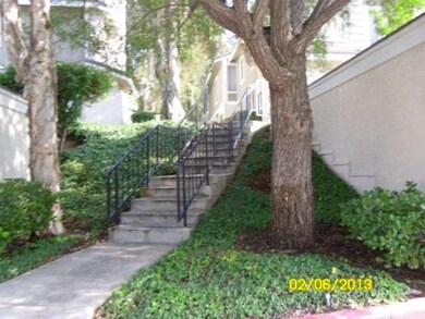 Steps down to Garage Area