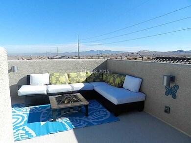 View. Large rooftop deck includes area for BBQ, si