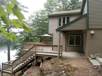 Huge deck for relaxing or entertaining.