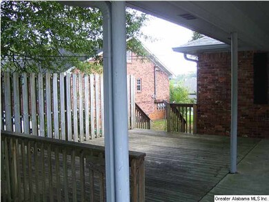 View of the deck