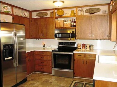 Kitchen with lots of cabinet space