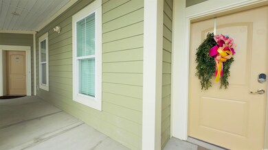 Doorway to property