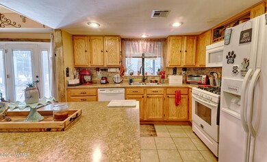 Kitchen to back yard