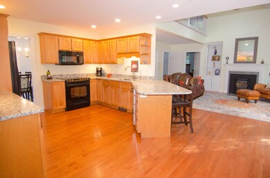 Open Kitchen to Living Room
