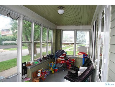 Enclosed Porch.